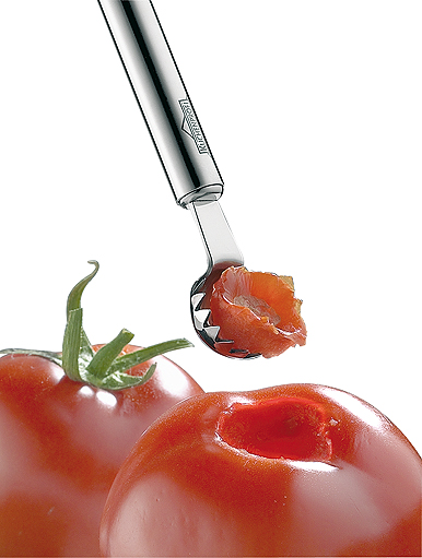 Приспособление для удаления сердцевины из томатов